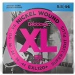 D'Addario  Nickel Wound Super Light Plus Electric Guitar Strings .0095 | .044 EXL120+