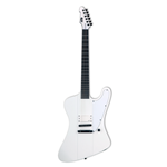 ESP  LTD Phoenix Arctic Metal Series w/ Macassar Ebony Fingerboard - Snow White Satin LPHOENIXARMSWS