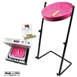 Panyard  Jumbie Jam Steel Drum Kit w/ Metal Z Stand - Pink W1160