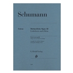 DIichterliebe, Op. 48 (Poet's Love) - Medium Voice and Piano