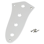 Fender®  Jazz Bass 4-Hole Control Plate - Chrome 099-2057-100