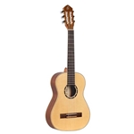 Ortega  Family Series 1/2 Size Classical Guitar w/ Bag - Natural R121-1/2