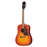 Epiphone  Hummingbird Studio Acoustic/Electric Guitar - Faded Cherry Sunburst EEHBFCNH1
