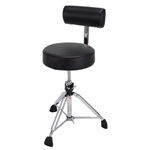 Gibraltar  9000 Series 13" Round Drum Throne w/ Backrest 9608RB