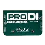 RADIAL  Passive Direct Box for high output acoustic, guitar, bass & keyboards PRODI