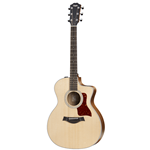 Taylor Guitars  200 Series Grand Auditorium Rosewood/Sitka Cutaway Acoustic/Electric Guitar 214CE