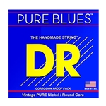 DR Strings PHR-9 Pure Blues Pure Nickel Round-Wound Light Electric Guitar Strings .009 - .042