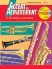 Accent On Achievement Eb Baritone Saxophone Book 2