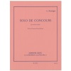 Solo De Concours for Clarinet & Piano Clarinet