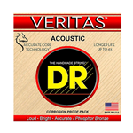 DR Strings VTA-11 Veritas Phosphor Bronze Hexagonal-Core Custom Light Acoustic Guitar Strings .011 | .050