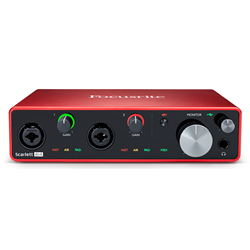 Focusrite  Scarlett 4i4 Third Generation 4-in/4-out USB Computer Audio I/O Interface SCARLETT4I4-3G