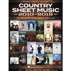 Country Sheet Music 2010-2019 - PVG
