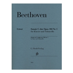 Cello Sonata in C Major, Op. 102, No. 1 - Cello and Piano