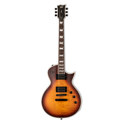 ESP  LTD Eclipse 1000T CTM w/ Macassar Ebony Fingerboard - Tobacco Sunburst Satin EC1000TCTMFMTSS