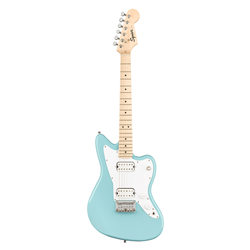 Fender®  Squier Mini Jazzmaster HH Electric Guitar w/ Maple Fingerboard - Daphne Blue 037-0125-504