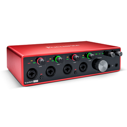 Focusrite  Scarlett 18i8 Third Generation 8-in/4-out USB Computer Audio I/O Interface SCARLETT18I8-3G