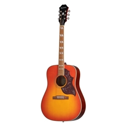 Epiphone  Hummingbird Studio Acoustic/Electric Guitar - Faded Cherry Sunburst EEHBFCNH1