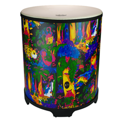 Remo  Kids Percussion 18" x 21" Gathering Drum - Rain Forest Finish KD-5218-01