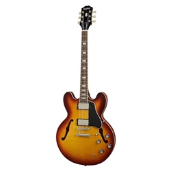 Epiphone  ES-335 Figured Electric Guitar w/ Indian Laurel Fingerboard - Raspberry Tea Burst EIES335FRTBNH1