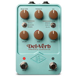 Universal Audio  Del-Verb Ambience Companion Reverb & Delay Pedal DEL-VERB