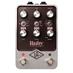 Universal Audio  Ruby '63 Top Boost Amplifier Pedal RUBY