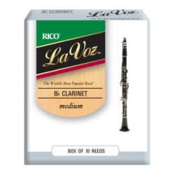 Rico  La Voz Bb Clarinet Reeds, Hard RCC10HD