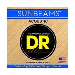 DR Strings RCA-12 Sunbeam Phosphor Bronze Round-Wound Light Acoustic Guitar Strings .012 | .054