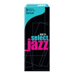 Rico  Select Jazz Unfiled Bb Tenor Saxophone Reeds RRS05TSX4S