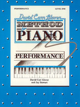 David Carr Glover Perf Level One