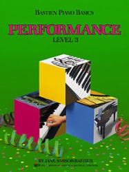 Bastien Piano Basics, Level 3, Performance