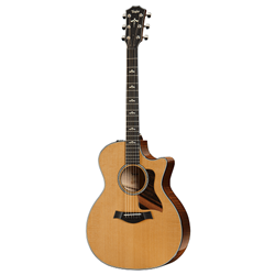 Taylor Guitars  600 Series Grand Auditorium V- Class Cutaway Acoustic/Electric Guitar 614CE