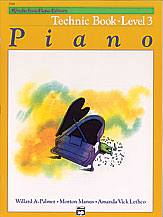Alfred's Basic Piano Course: Technic Book 3