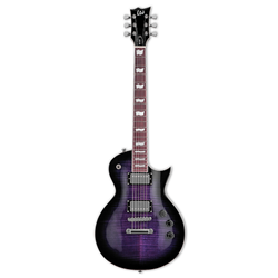 ESP  LTD Eclipse Series Electric Guitar w/ Roasted Jatoba Fingerboard - Purple Sunburst LEC256FMSTPSB