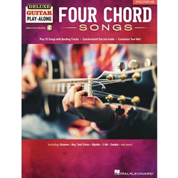 Four Chord Songs - Deluxe Guitar Play-Along Volume 13